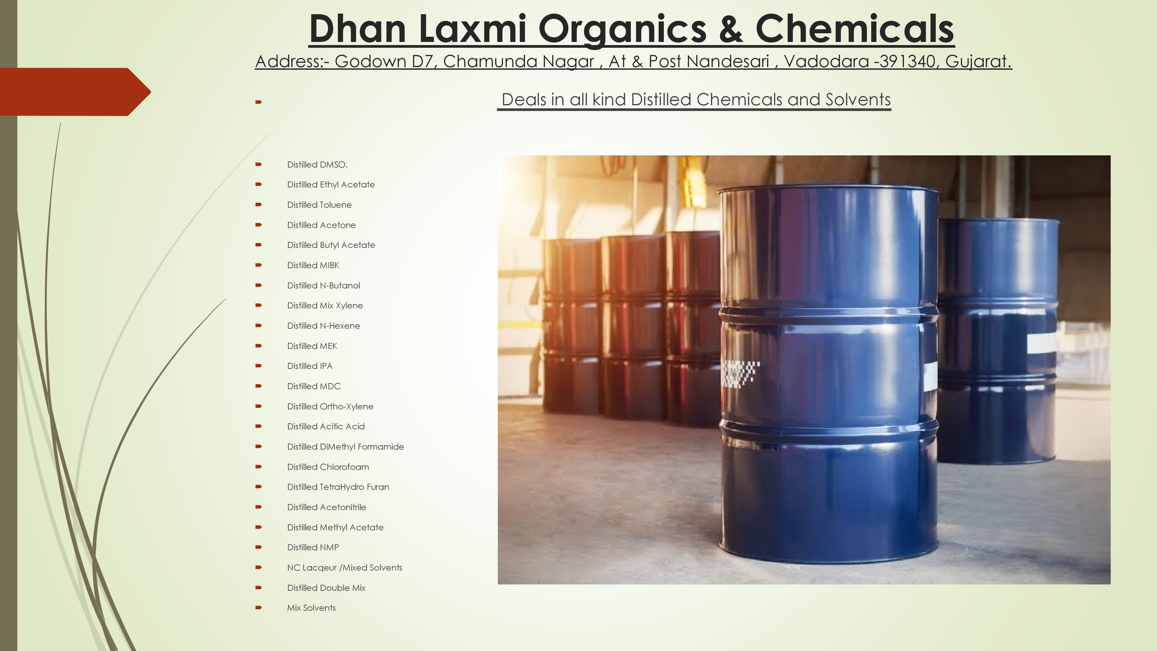 DhanLaxmi Organics & Chemicals