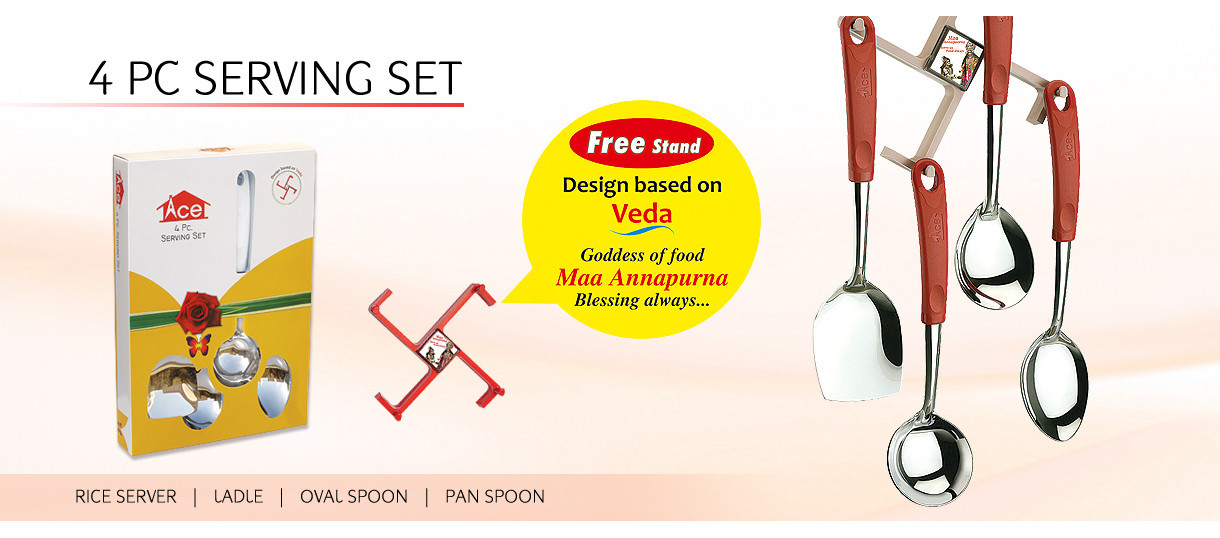 4 Pc Serving Set